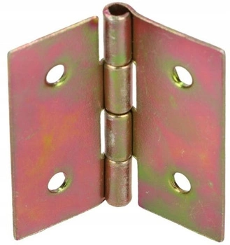 Zawias splatany 35x35 mm meblowy mebli metalowy