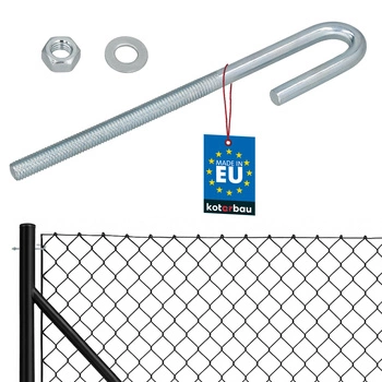 Naciąg siatki napinacz do ogrodzenia otwarty m8 150 mm