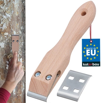 Cyklina ręczna zdzierak drewno lakieru 40mm ostrze