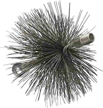 Szczotka kominowa druciana wycior pieca 150 mm