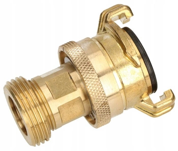 Złącze kłowe węża 1" szybkozłączka mosiężna zew