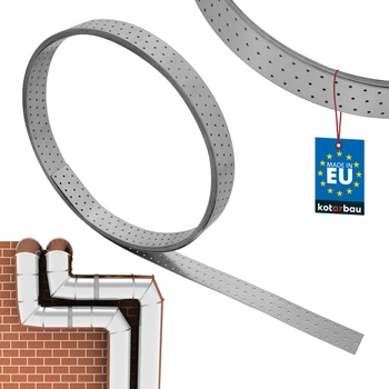 Taśma montażowa stalowa ocynkowana perforowana 60 x 2 mm 10 m