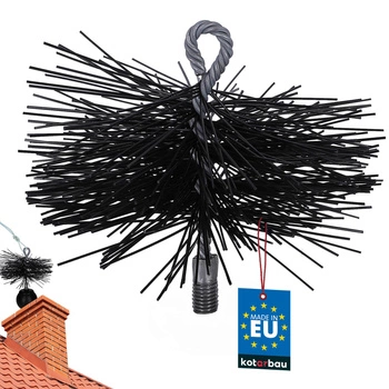 Szczotka do czyszczenia komina wycior pcv gwint m12 150 mm