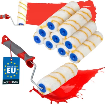 Wałek malarski złota nić 15 cm zapas do malowania - 10 szt.