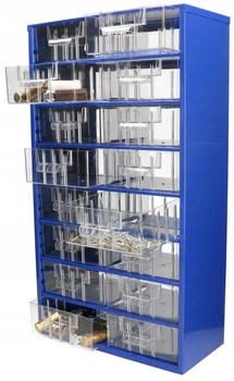 Organizer 16-szufladkowy warsztatowy regał szafka