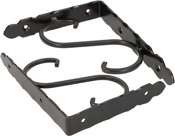 Wspornik półki 20x15 podpórka kątownik kuty retro - 2 szt.