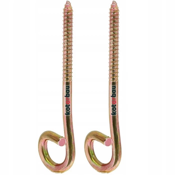 Hak huśtawkowy do drewna belki uchwyt wkręcany m10 - 2 szt.