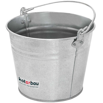 Wiadro stalowe ocynkowane 5 l