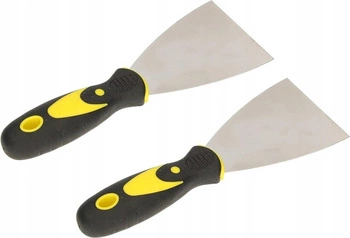 Szpachla malarska uniwersalna ze stali nierdzewnej 100 mm zestaw 2 szt.