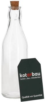 Butelka szklana korek przyprawy oliwa ocet 225 ml