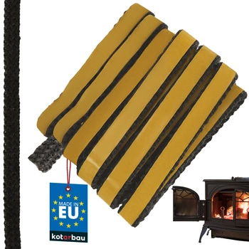 Taśma samoprzylepna do uszczelniania kominka pieca 15x3 mm 2,5 m