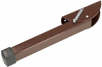 Podpórka 200mm stopka blokada garażowa drzwi bram - Kolor brązowy