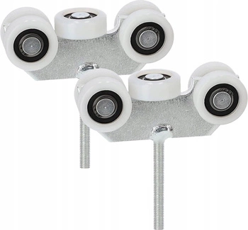 Wózek śruba 5-rolkowy fi12 bram przesuwnych - 2 szt.