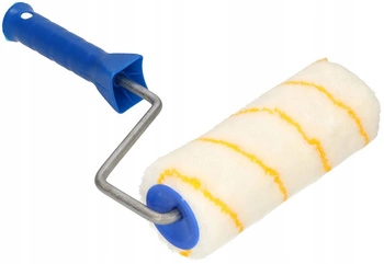 Zestaw wałek malarski złota nić 180 rączka plastik