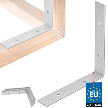 Kątownik ciesielski ocynkowany 150x150x25 mm zestaw 12 szt.