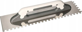 Kielnia wygładzająca do płytek z ząbkami 10x10 mm
