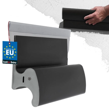 Szpachla do gładzi gipsu z wymiennym ostrzem aluminiowa 400 mm