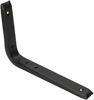 Kątownik wspornik regałowy pod półkę 140x200 mm - Kolor czarny