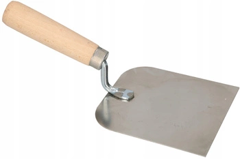 Nierdzewna kielnia podkówka sztukatorska 120 mm