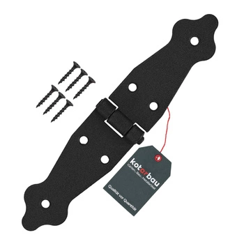 Zawias ozdobny do okiennic drzwi altan skrzyń 100x100x35 mm