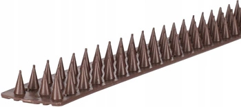 Kolce plastikowe listwa na ptaki gołębie 50x4,5cm