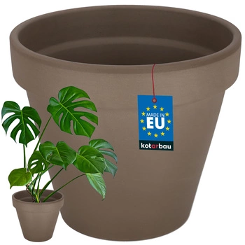 Doniczka gliniana fi 31 donica osłonka ceramiczna terakota