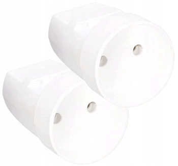 Gniazdo przenośne rozbieralne bez uziemienia - 2 szt.