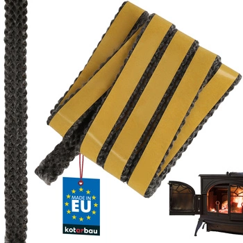 Taśma samoprzylepna do uszczelniania kominka pieca 20x5 mm 2,5 m