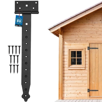 Zawias altanowy budowlany czarny 350 mm