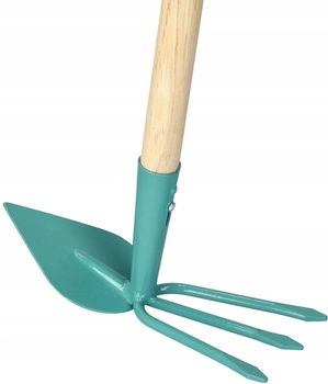 Motyka motyczka kopaczka sercówka z widełkami 136 cm