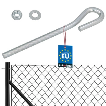 Naciąg siatki napinacz do ogrodzenia zamknięty m8 150 mm