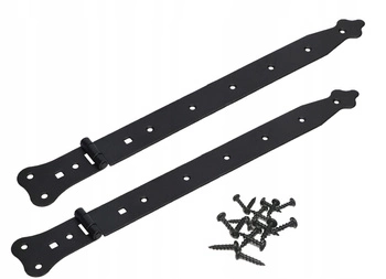 Zawias okiennic altanowy drzwiowy budowlany 420 mm - 2 szt.