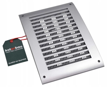 Kratka wentylacyjna zamykana z siatką 170x250mm