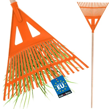 Grabie ogrodowe 430 mm grabki liści trawy + trzon