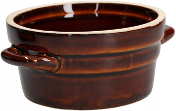 Garnek kamionkowy naczynie na smalec przetwory 1l