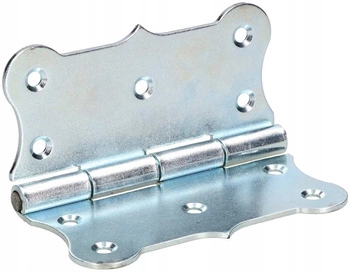 Zawias budowlany ozdobny splatany mebli ocynk 80mm