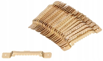 Wieszak ząbkowany krokodylek uchwyt lustra 100 szt