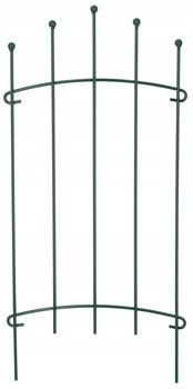 Płotek palisada przęsło ogrodowe wbijane zielone 48 cm