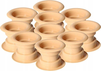 Tuleja do drzwi tulejka drzwiowa wentylacyjna - 10 szt. - Kolor klon