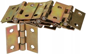 Zawias splatany 25x25 mm meblowy mebli metalowy - 25 szt.