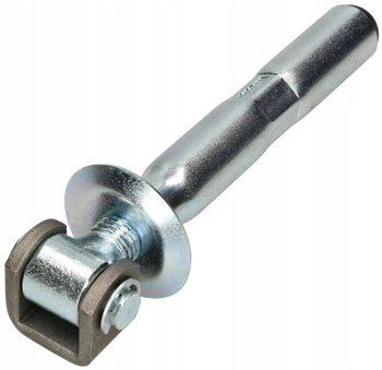 Zawias regulowany bramowy kotwa+rozeta m20 fi27