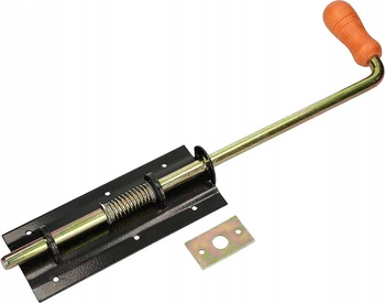 Zasuwa garażowa rygiel 380mm bramy furtki drzwi