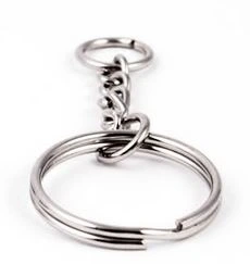 Kółko do kluczy z łańcuszkiem do breloka zawieszki