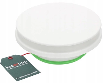 Anemostat nawiewny wywiewny biały premium fi 125mm