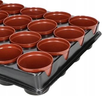 Doniczki na rozsady sadzonki do wysiewu - zestaw 20 szt.