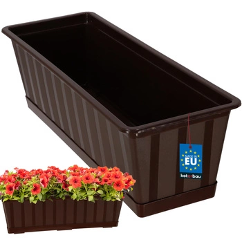 Skrzynka balkonowa 50 cm donica doniczka na taras balkon