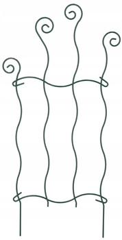 Płotek palisada przęsło ogrodowe wbijane zielone 48 cm