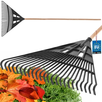 Grabie grabki wachlarzowe liści trawy ogrodu 610mm