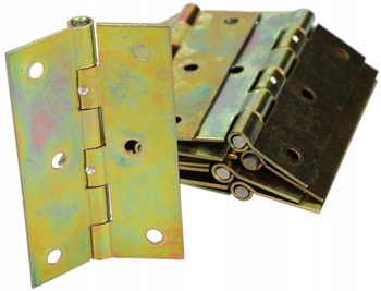 Zawias splatany 70x45 mm meblowy mebli metalowy - 100 szt.