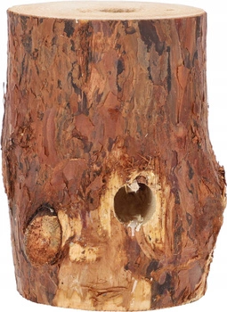 Świeca ogrodowa pochodnia eko drewniany pieniek 2h